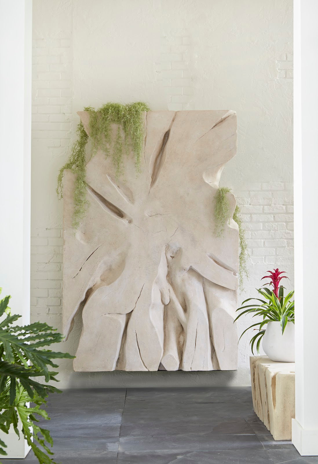 Colossal Freeform Wall Art, Large, Roman Stone