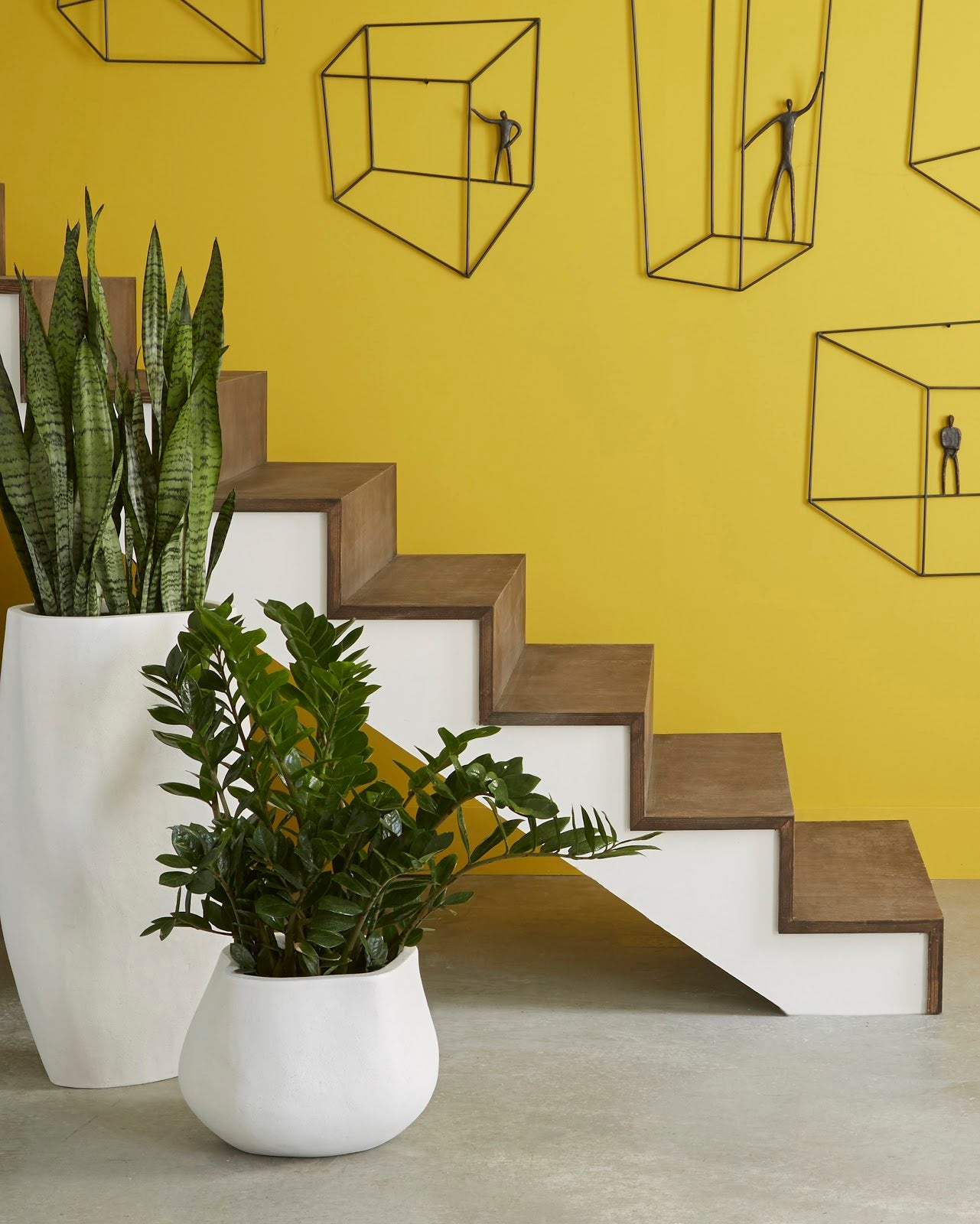 Amorphous Planter, Large, White