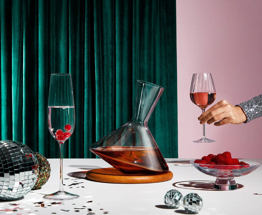 Round Up Set of 2 White wine glasses