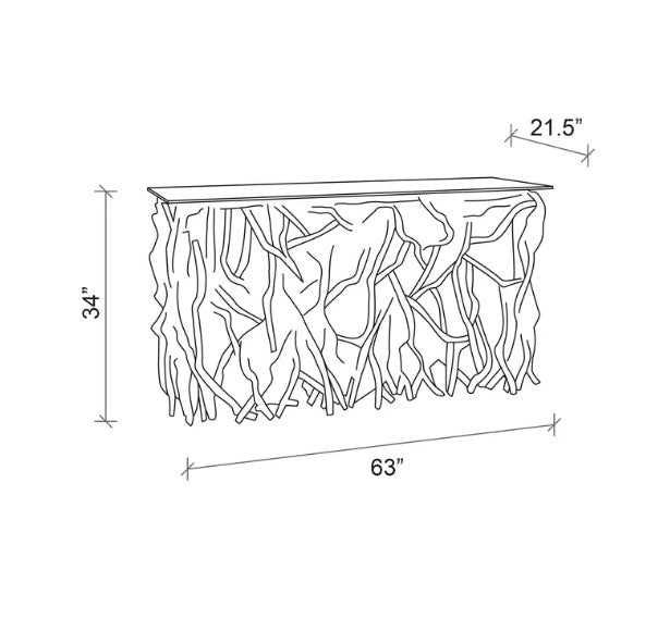 Twig Console Table