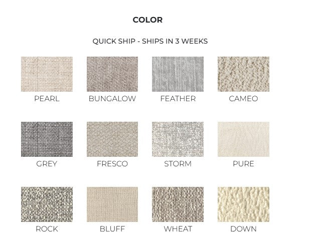 VALENCIA 3 PIECE SECTIONAL