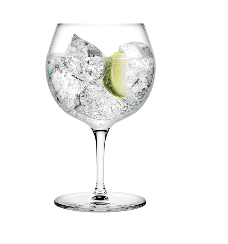 Vintage Set of 2 Gin Tonic Glasses