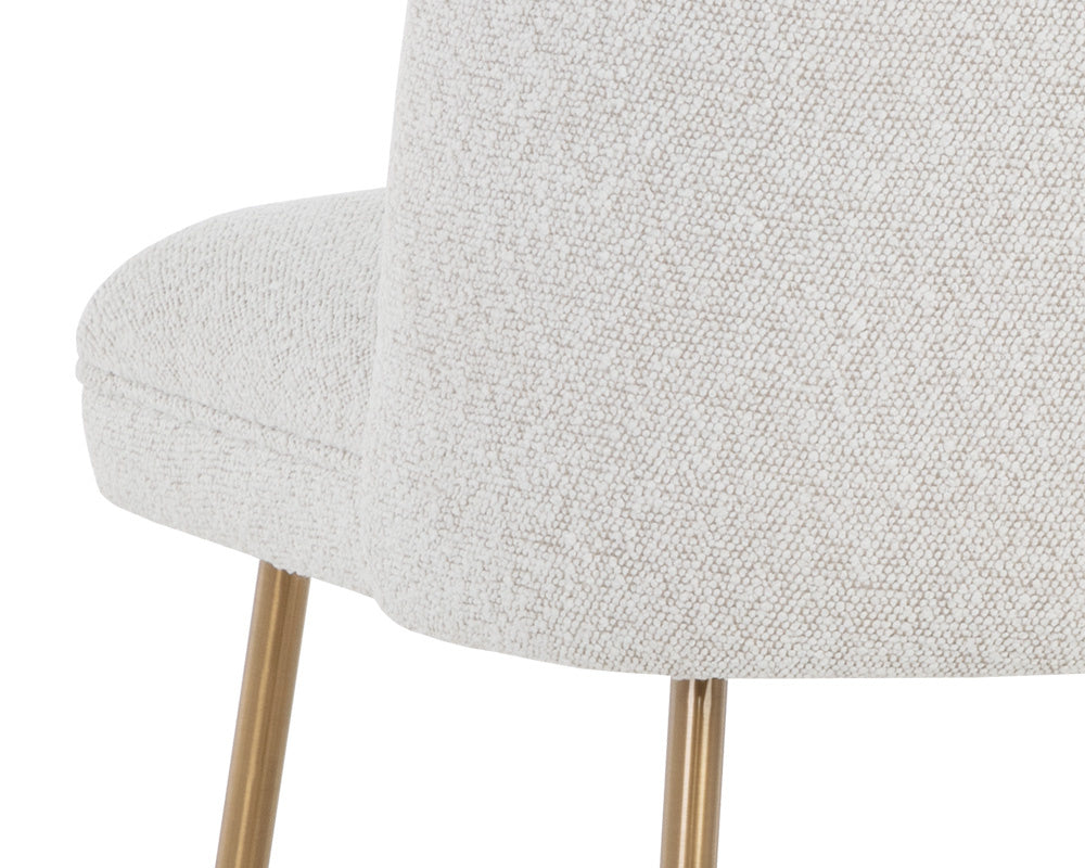 NAHLA KELTY COUNTER STOOL - GOLD - COPENHAGEN WHITE