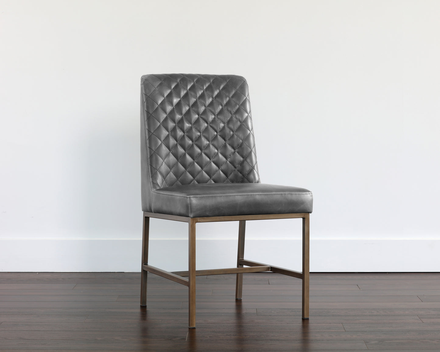 NAHLA LEIGHLAND DINING CHAIR - OVERCAST GREY