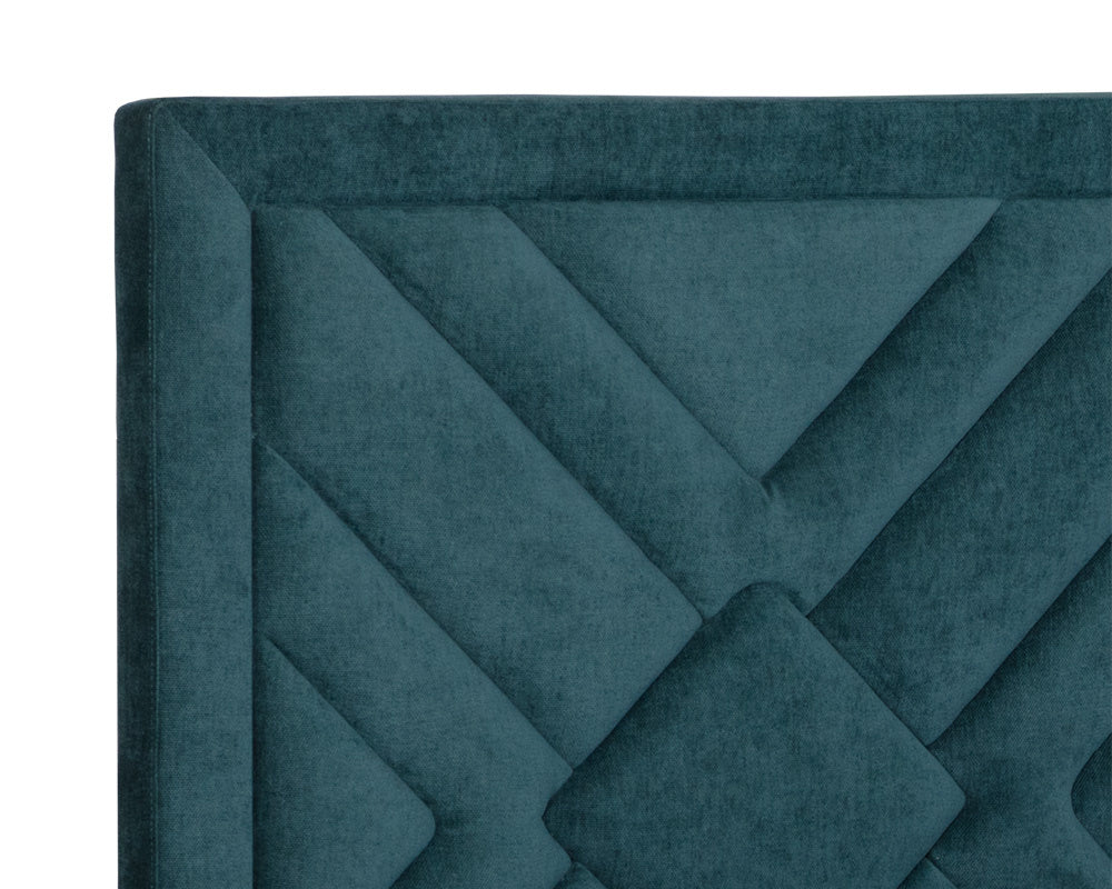 NAHLA ELIZIO BED - KING - DANNY TEAL