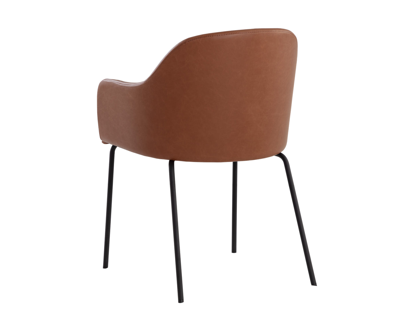 NAHLA HENSLEY DINING ARMCHAIR - HAZELNUT