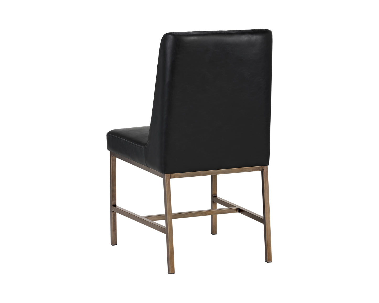 NAHLA LEIGHLAND DINING CHAIR - COAL BLACK