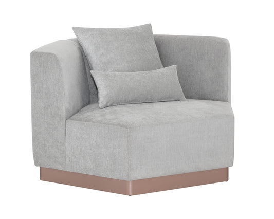 NAHLA AMALIA ARMCHAIR - POLO CLUB STONE