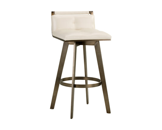 NAHLA ARIZONA SWIVEL BARSTOOL - CASTILLO CREAM