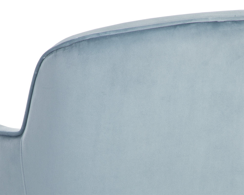 NAHLA KARINA OFFICE CHAIR - CORNFLOWER BLUE SKY