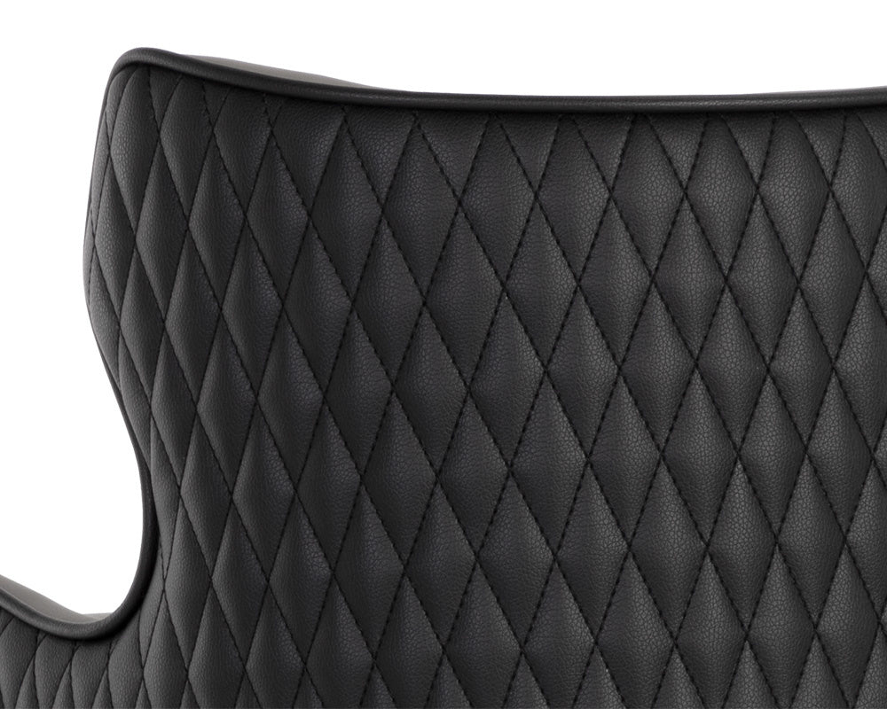 NAHLA GIANNI COUNTER STOOL - DILLON STRATUS / DILLON BLACK