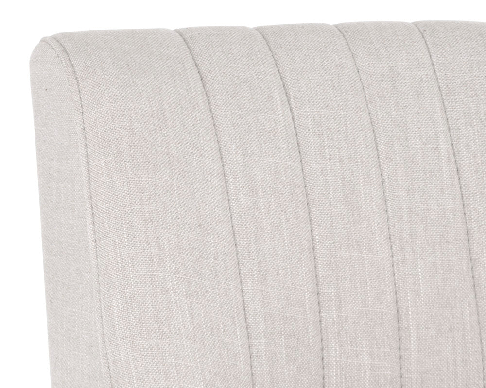 NAHLA HALDEN COUNTER STOOL - BEIGE LINEN