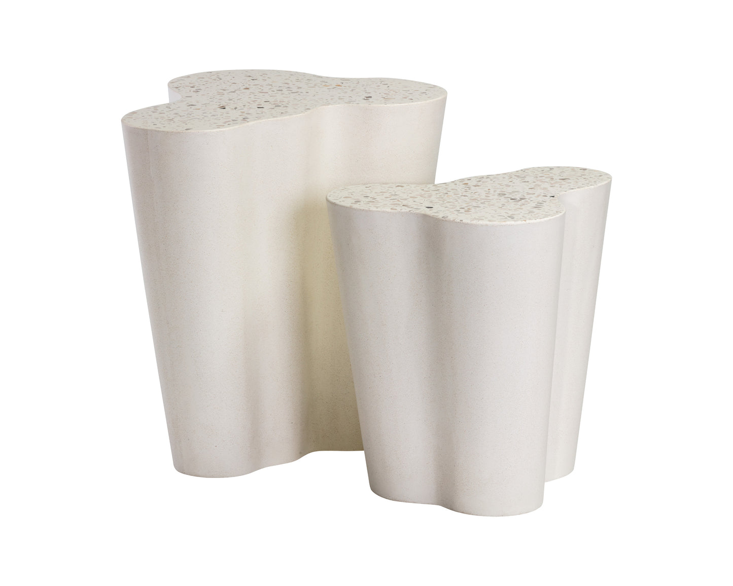 NAHLA AVA END TABLE - SMALL - TERRAZZO