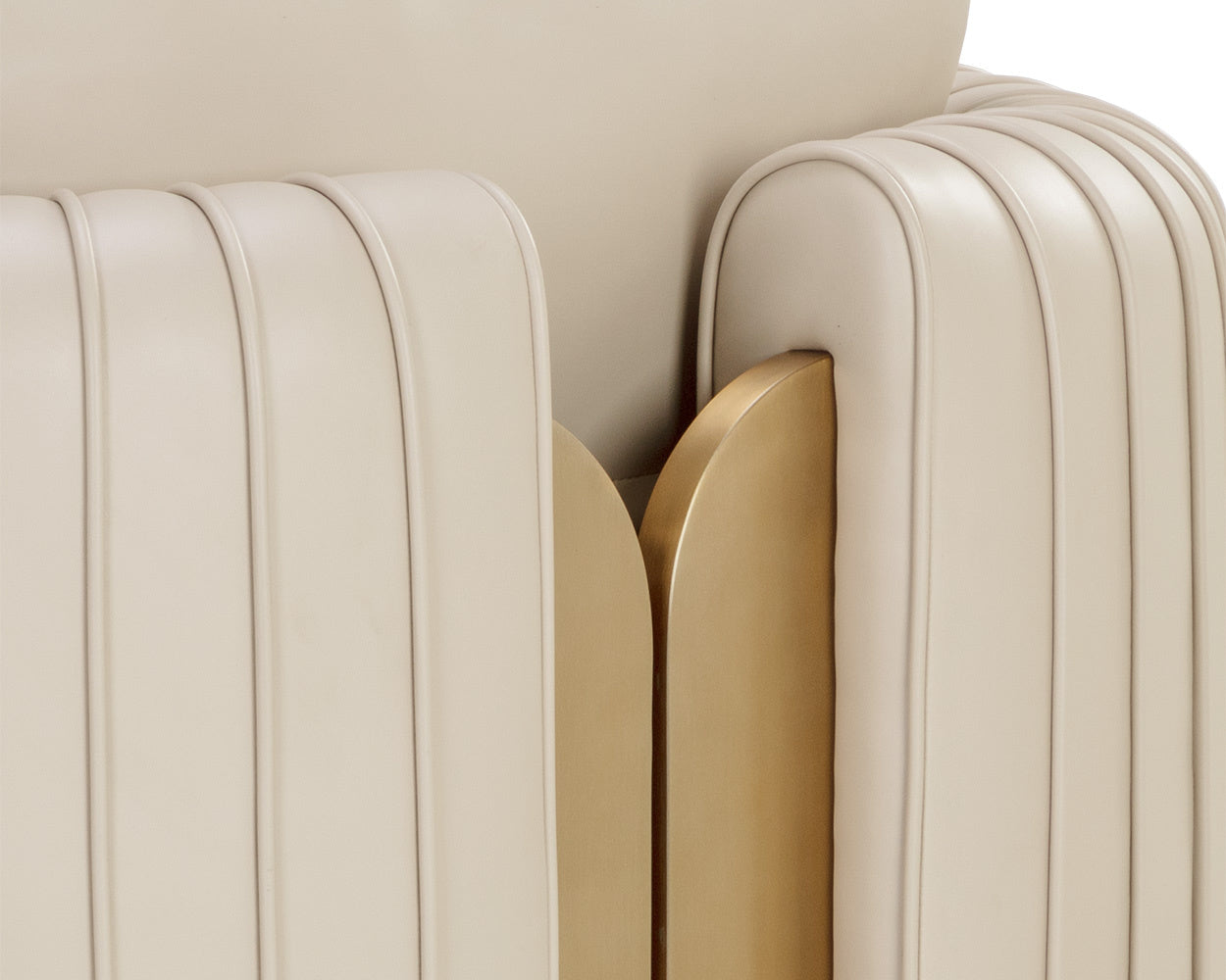 NAHLA ALIX LOUNGE CHAIR - NAPA BEIGE