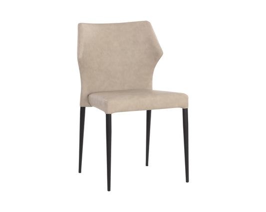 NAHLA JAMES STACKABLE DINING CHAIR - BOUNCE STONE