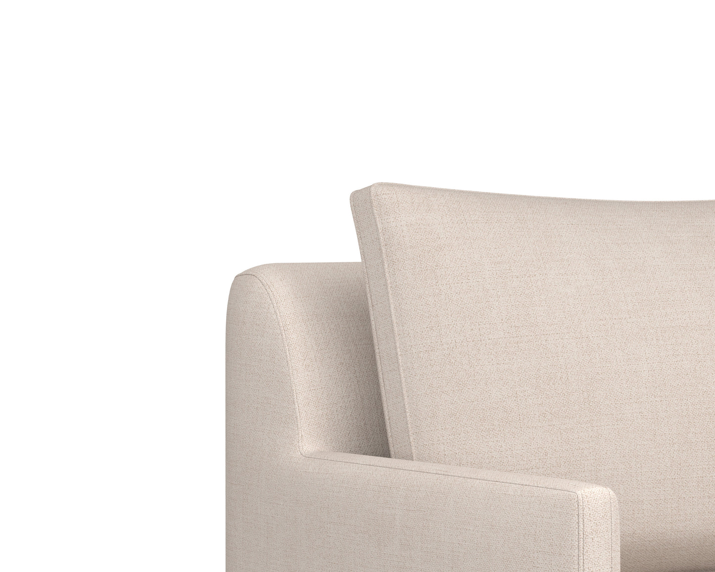 NAHLA BECKETTE LOUNGE CHAIR - EFFIE FLAX