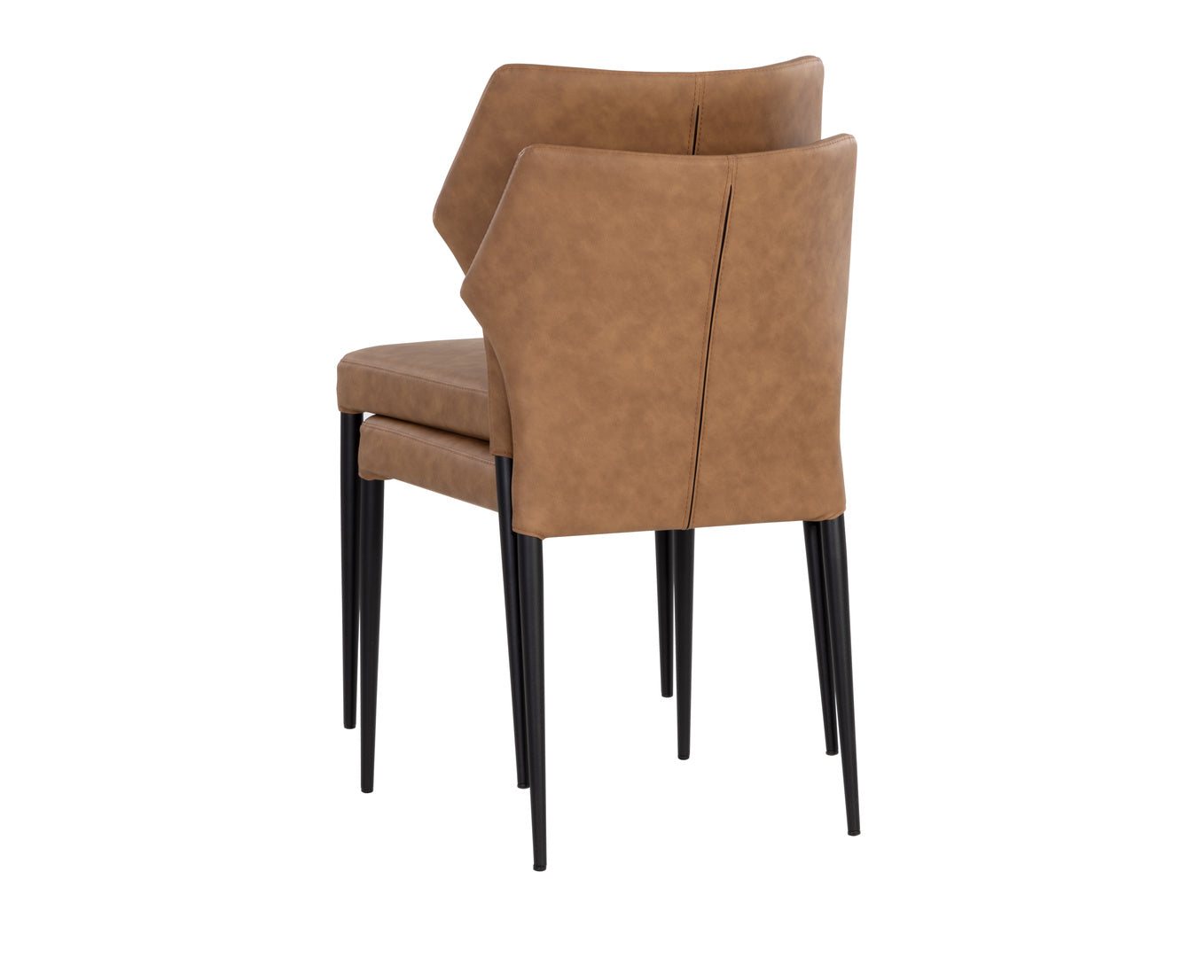 NAHLA JAMES STACKABLE DINING CHAIR - BOUNCE NUT