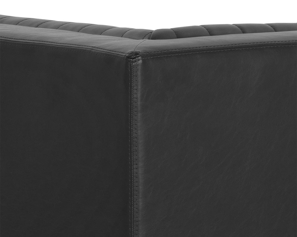 NAHLA BRADLEY ARMCHAIR - VINTAGE BLACK