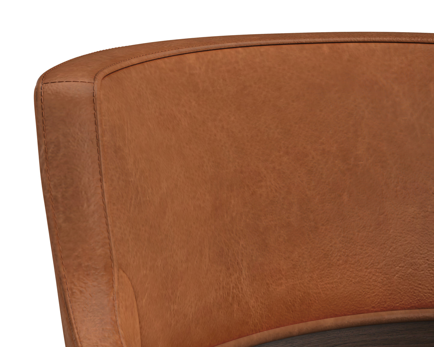 NAHLA BRYLEA BARSTOOL - BROWN - SHALIMAR TOBACCO LEATHER