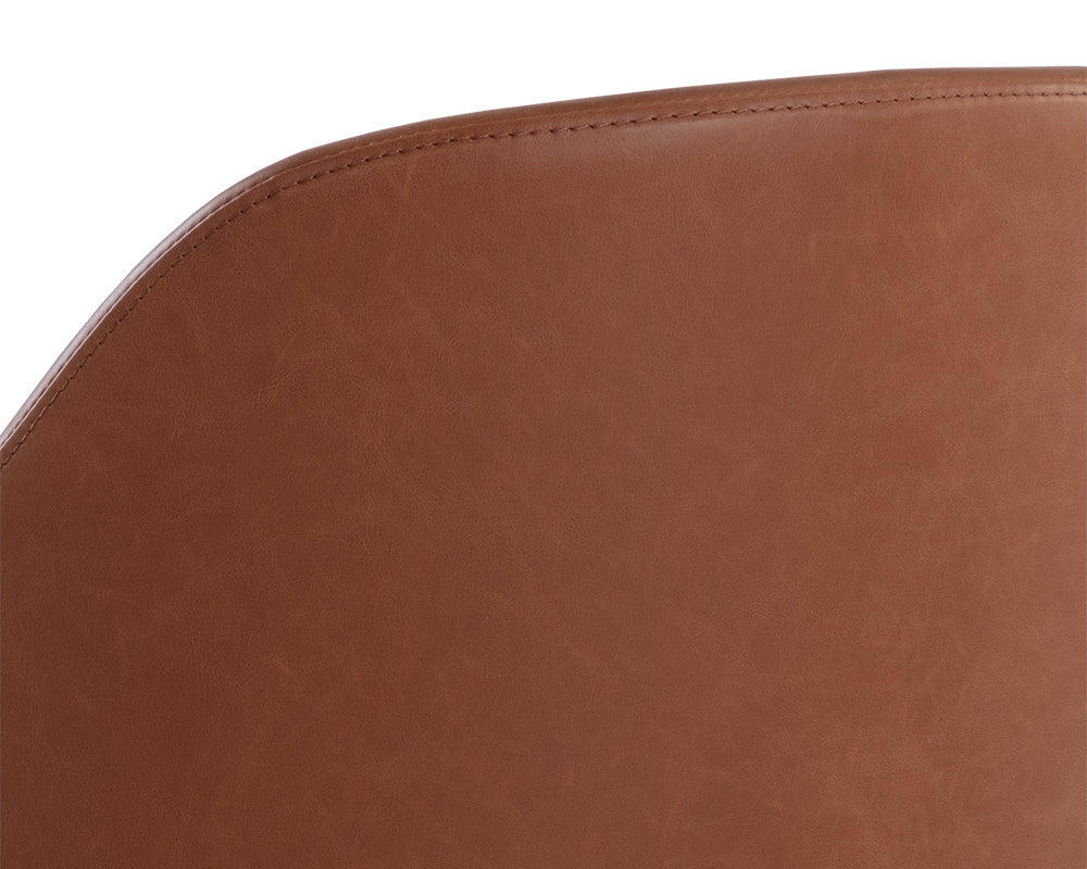 NAHLA HENSLEY DINING ARMCHAIR - HAZELNUT
