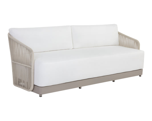 NAHLA ALLARIZ SOFA - GREIGE - STINSON WHITE