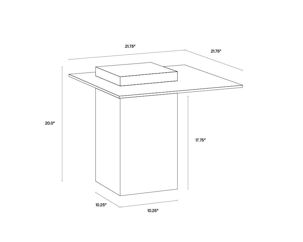 NAHLA GRANGE END TABLE