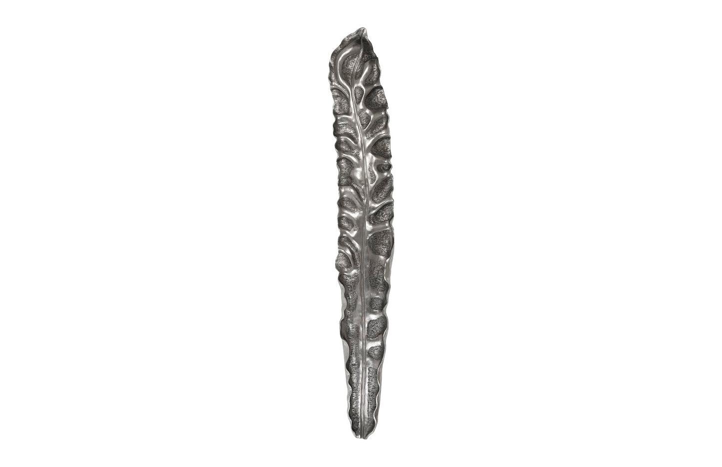 Petiole Wall Leaf, Silver, Colossal, Version B