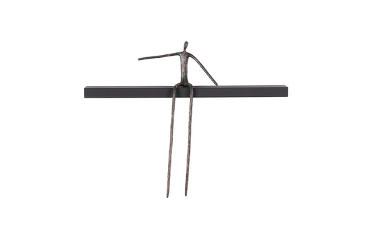 Moveable Man on Shelf, Sitting, C