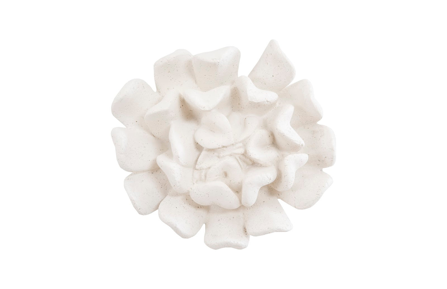 Topsy Turvy Succulent Wall Art , White Stone