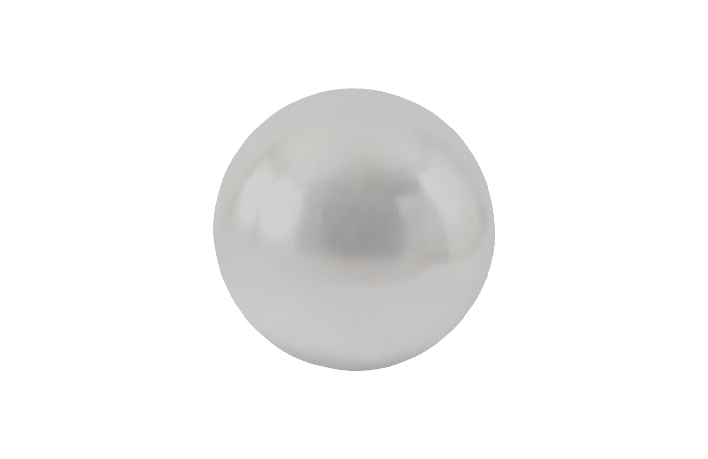 Floor Ball, Medium, Silver Leaf