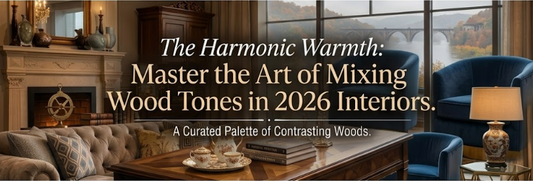 The Harmonic Warmth: Master the Art of Mixing Wood Tones in 2026 Interiors
