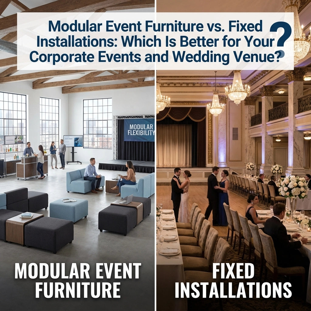 Modular Event Furniture vs. Fixed Installations: Which Is Better for Y