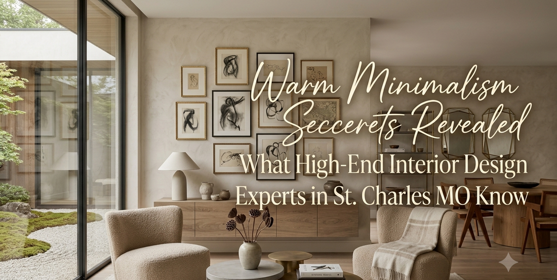 Warm Minimalism Secrets Revealed: What High-End Interior Design Experts in St. Charles MO Know