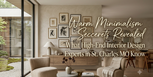 Warm Minimalism Secrets Revealed: What High-End Interior Design Experts in St. Charles MO Know