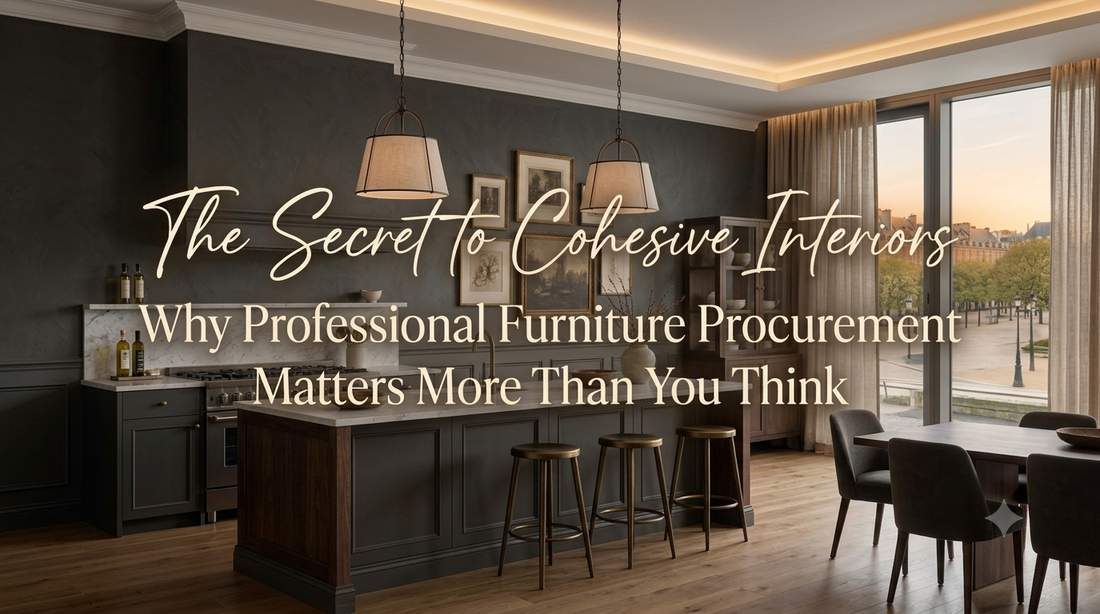 The Secret to Cohesive Interiors Why Professional Furniture Procurement Matters More Than You Think