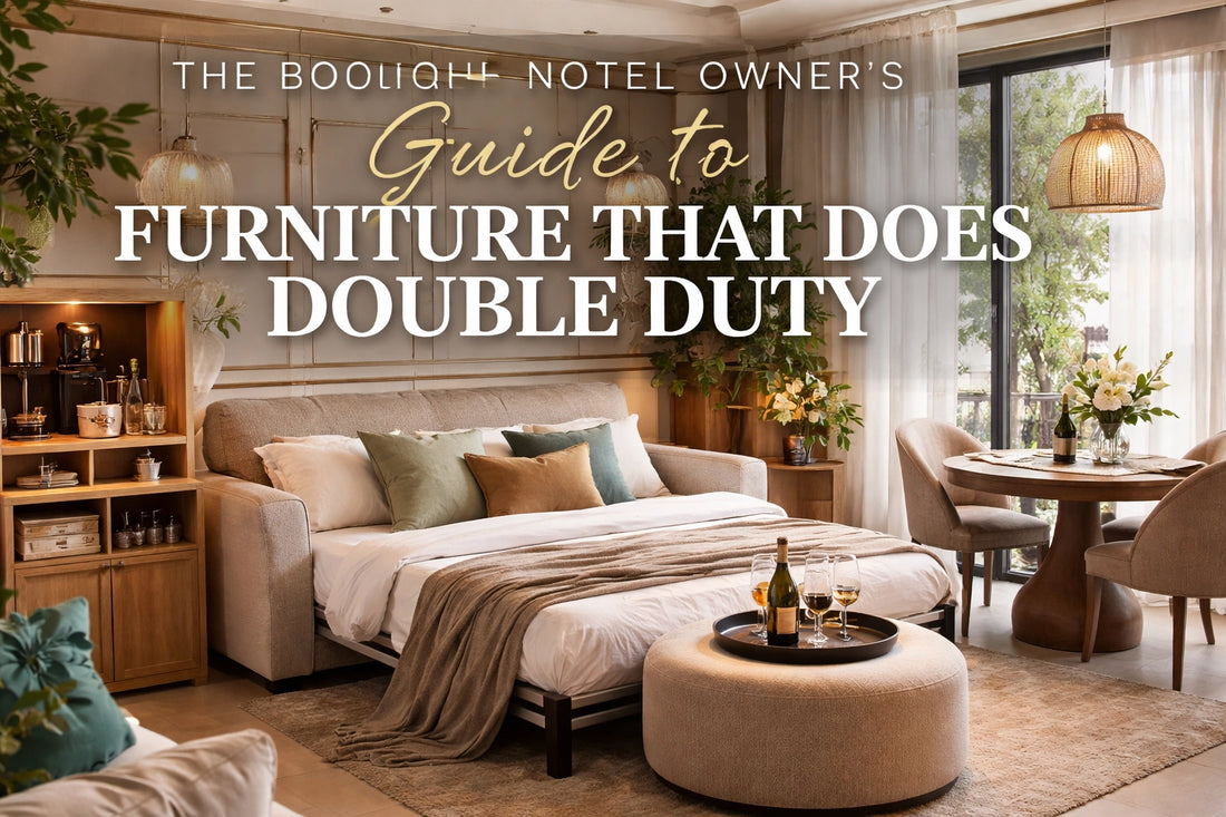The Boutique Hotel Owner's Guide to Furniture That Does Double Dut