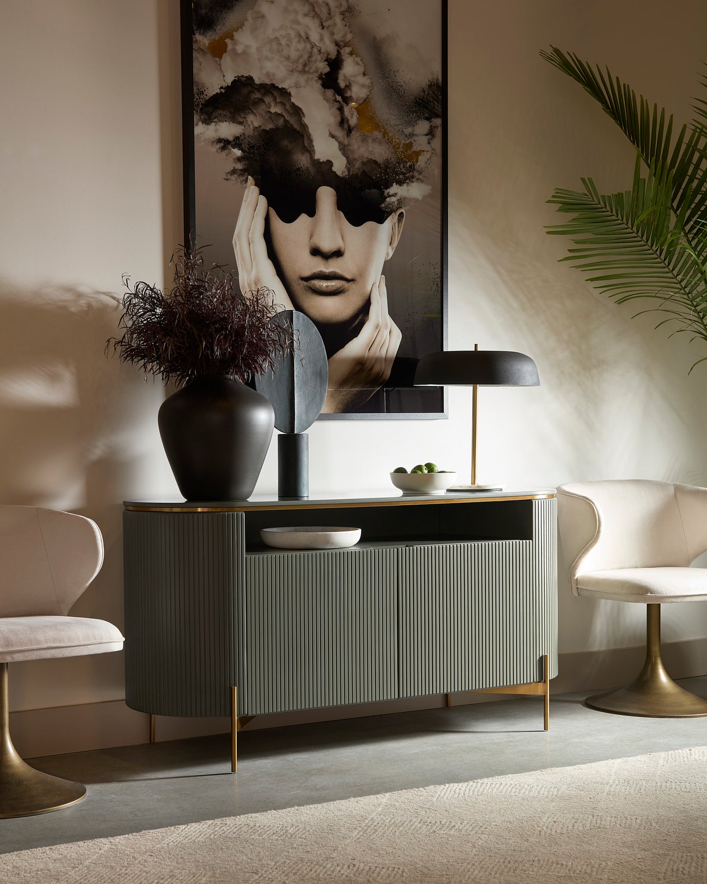 NAHLA BEAUTIFUL MIND - 40" X 60" - BLACK FRAME