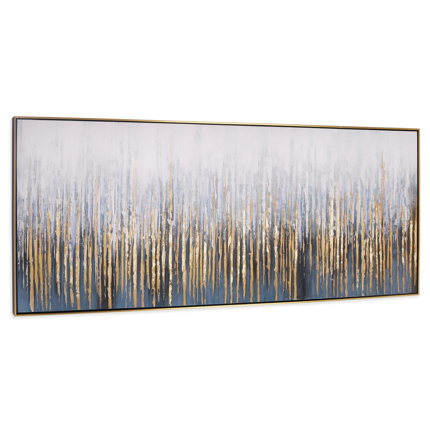 Crowded Room, Hand Painted Canvas