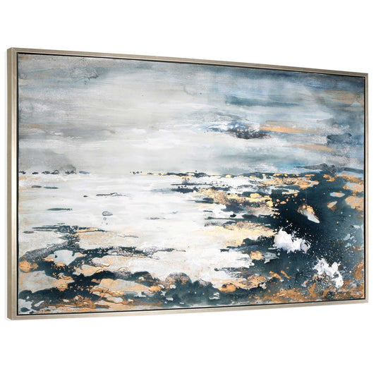 Deep Sea, Hand Painted Canvas