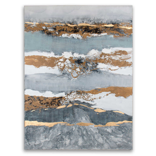 Shimmering Light, Hand Painted Canvas