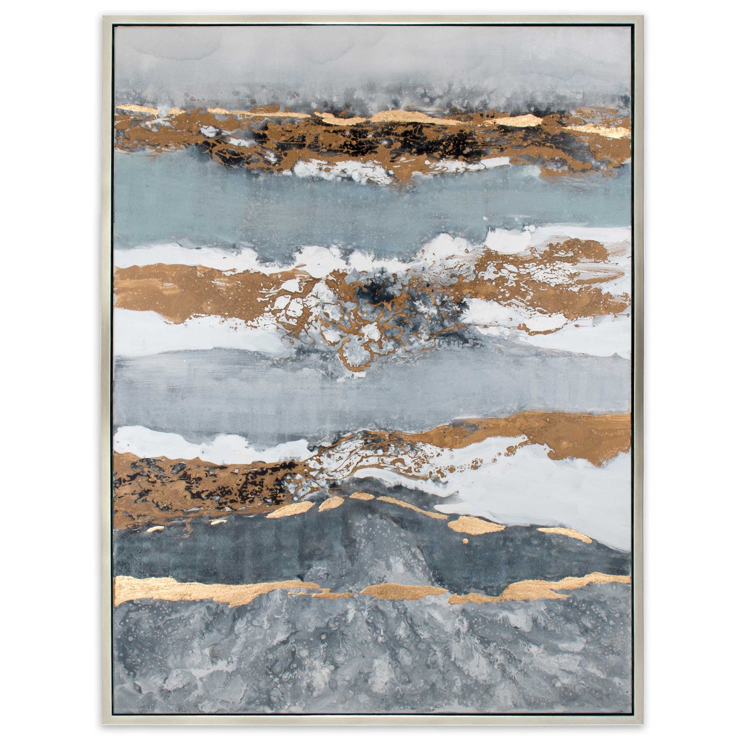 Shimmering Light, Small, Hand Painted Canvas