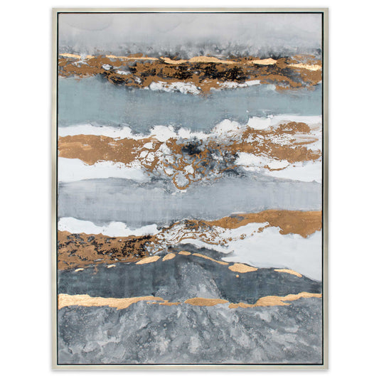 Shimmering Light, Small, Hand Painted Canvas