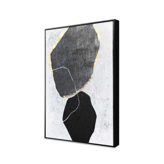 Stoney Silhouettes I Hand Painted Canvas