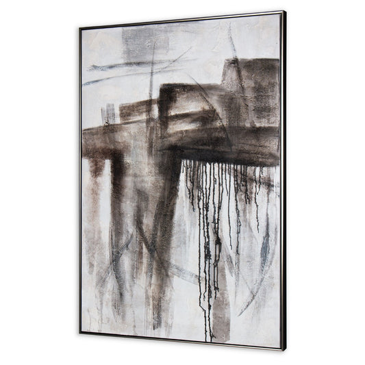 Weeping Haze Hand Painted Canvas