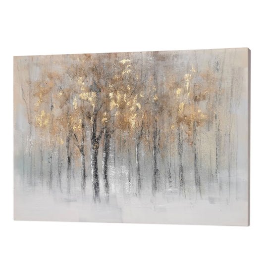Woodland Ambience, Hand Painted Canvas