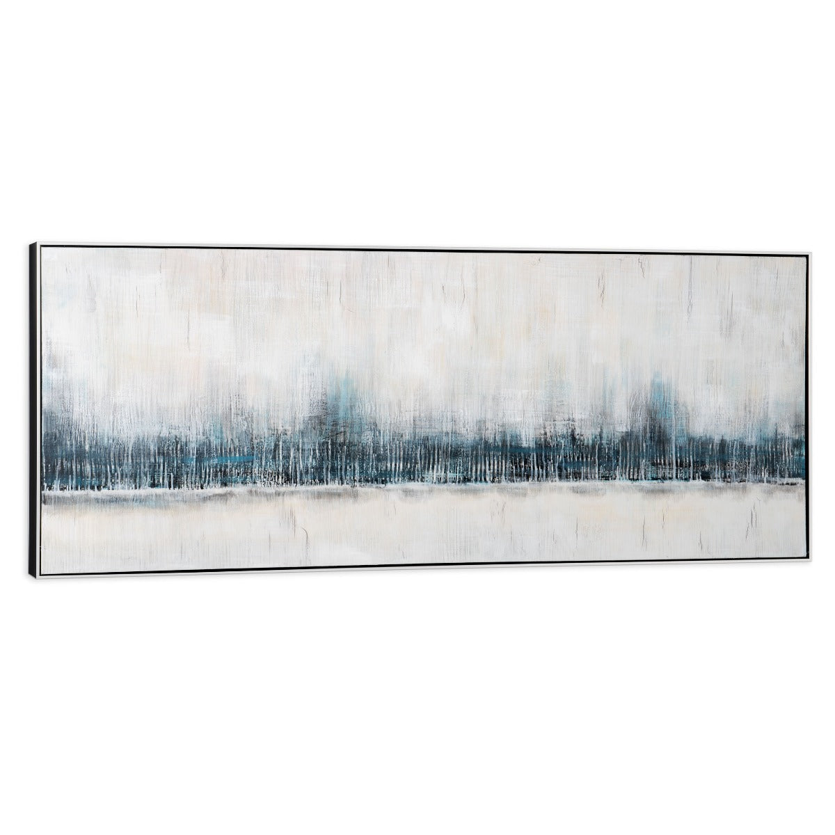 Cabalistic Horizon, Hand Painted Framed Canvas