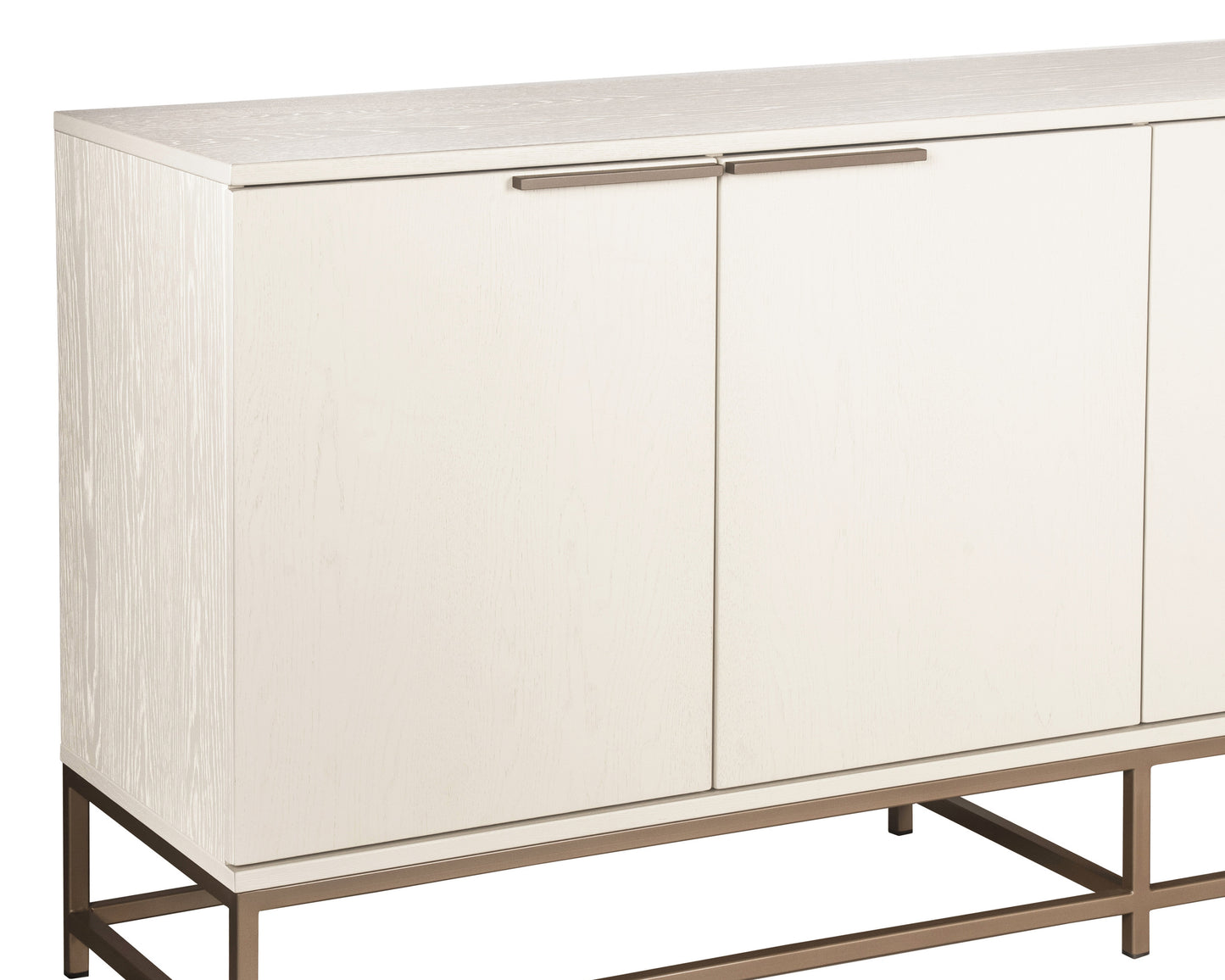 NAHLA REBEL SIDEBOARD - LARGE - CHAMPAGNE GOLD - CREAM