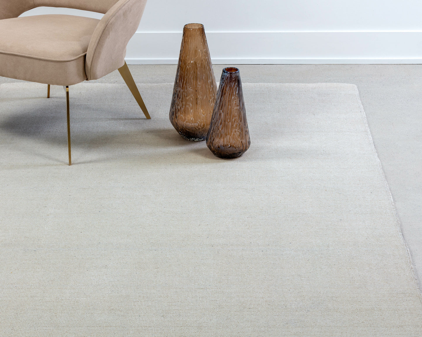 NAHLA WHISTLER HAND-LOOMED RUG - IVORY - 5' X 8'