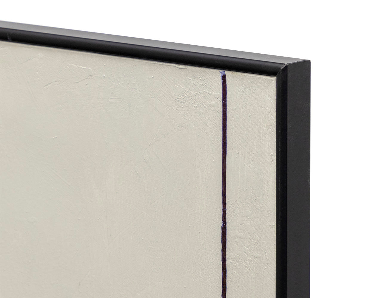 NAHLA GOOD NEIGHBOURS (SET OF 2) - 40" X 54" - BLACK FLOATER FRAME