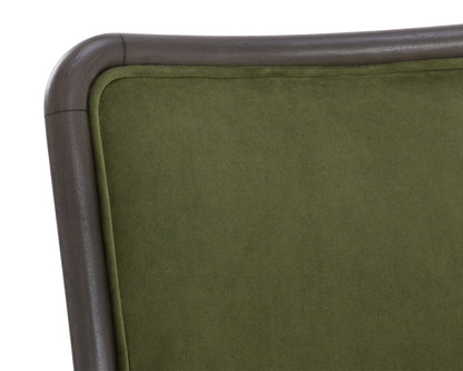 NAHLA JENO DINING CHAIR - MEG OLIVE